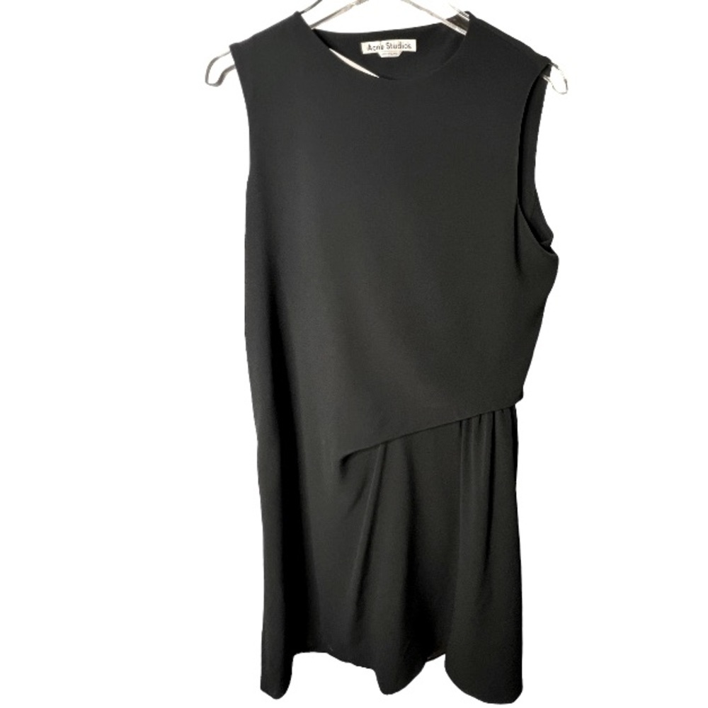 Acne Studios Asymmetrical Sheath Dress Sz Eur 40